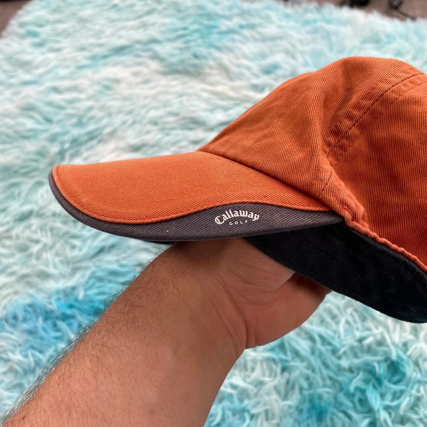 Orange Callaway Golf Cap