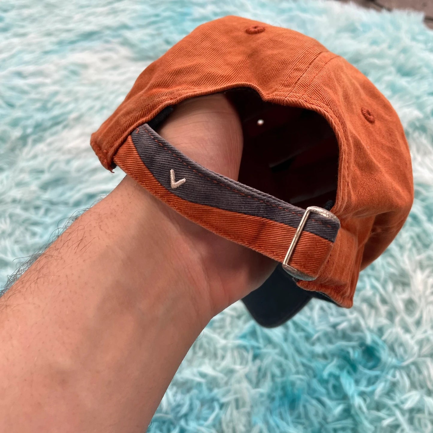 Orange Callaway Golf Cap