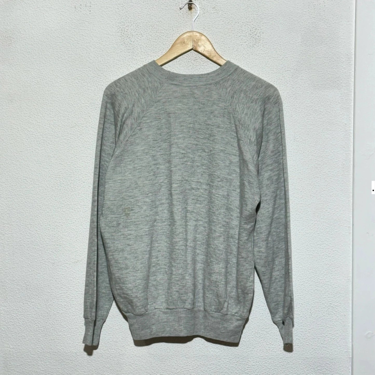 Vintage 80s Grey Cliff Richard Sweatshirt - Large