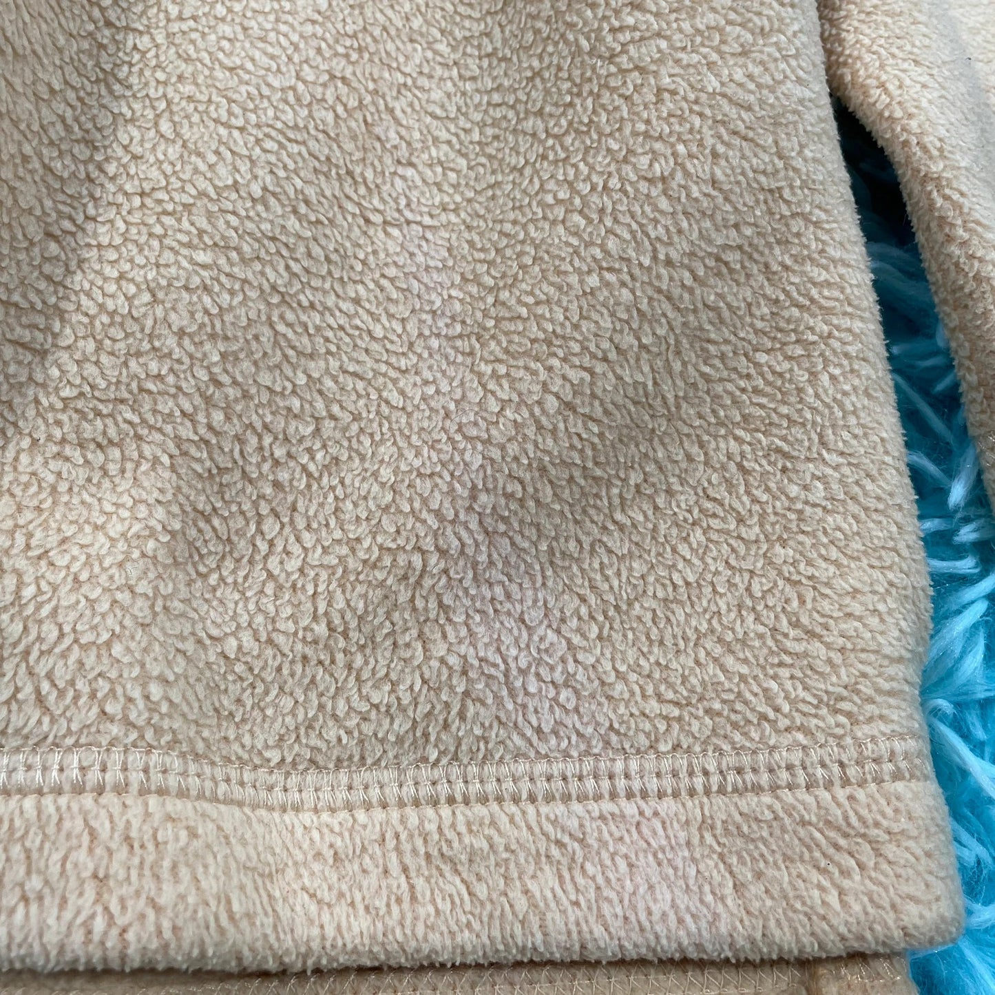 Vintage Yellow Canada Embroidered 1/4 Zip Fleece - Small