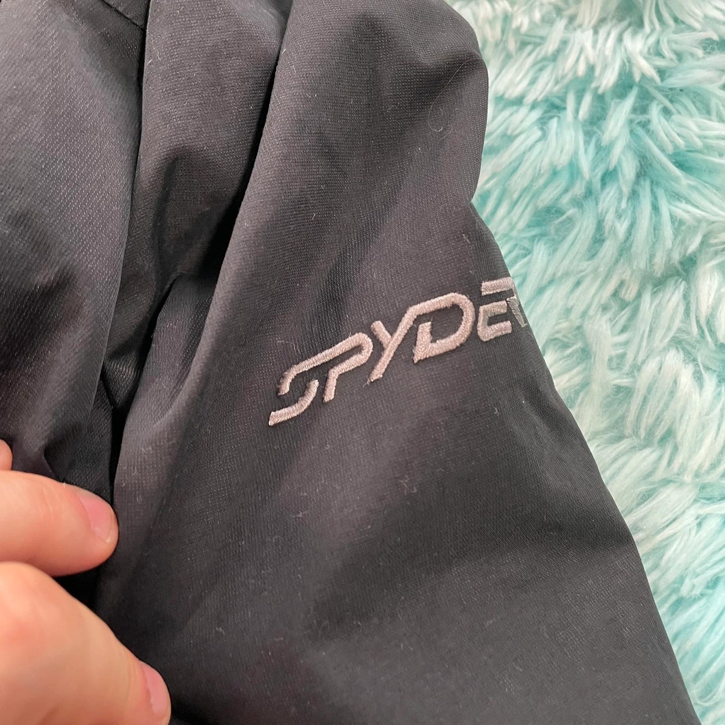 Black Spyder Ski Coat Jacket - Medium