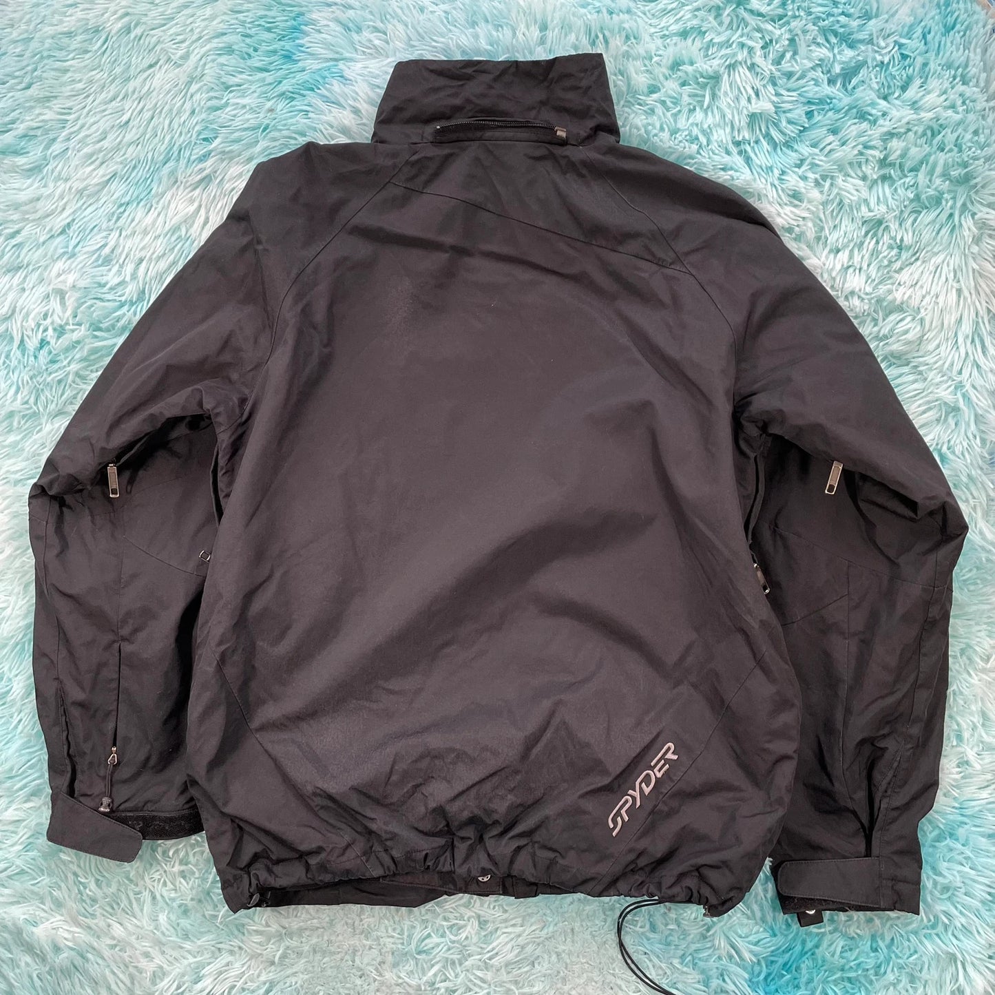 Black Spyder Ski Coat Jacket - Medium