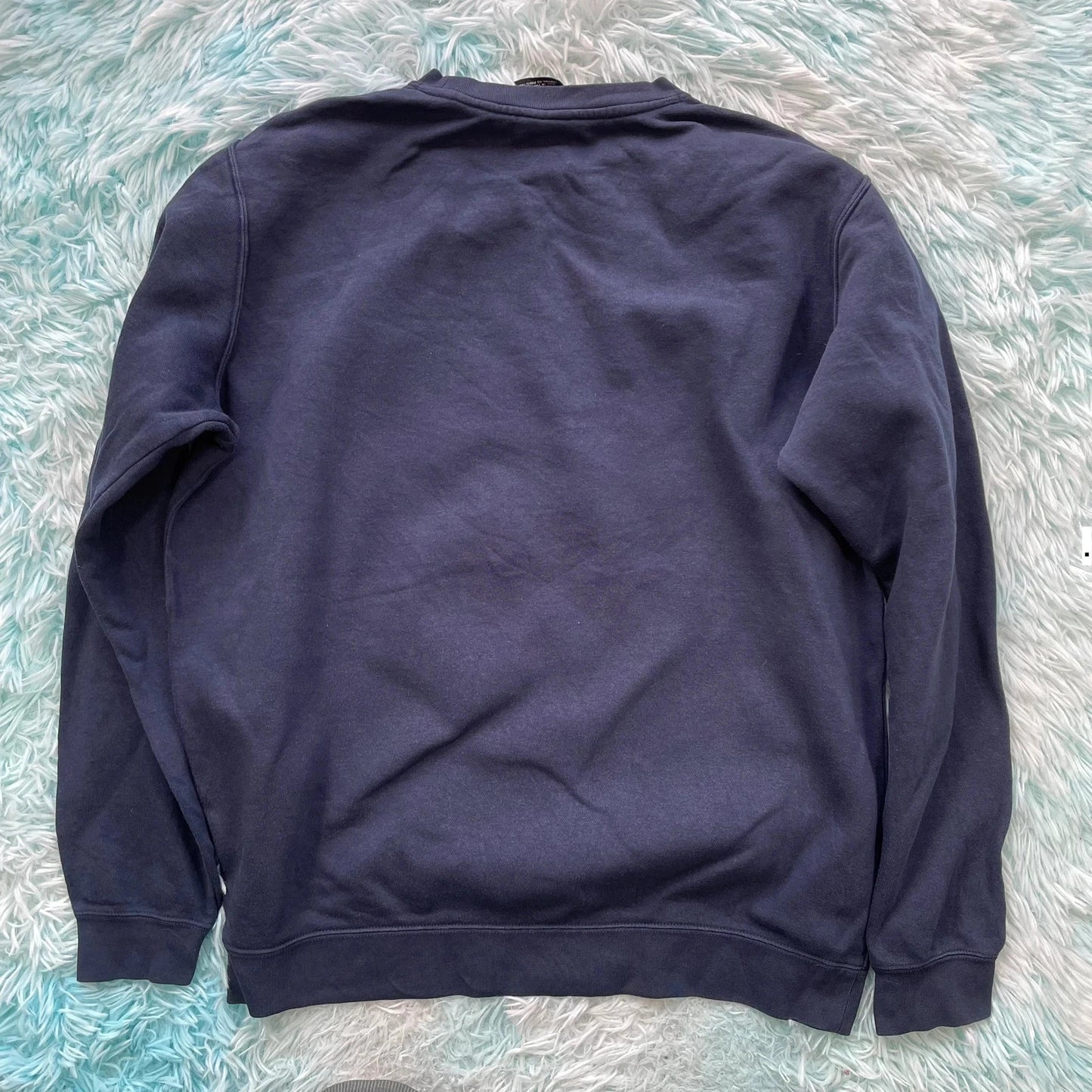 Navy Nike Sweatshirt Plain - Large