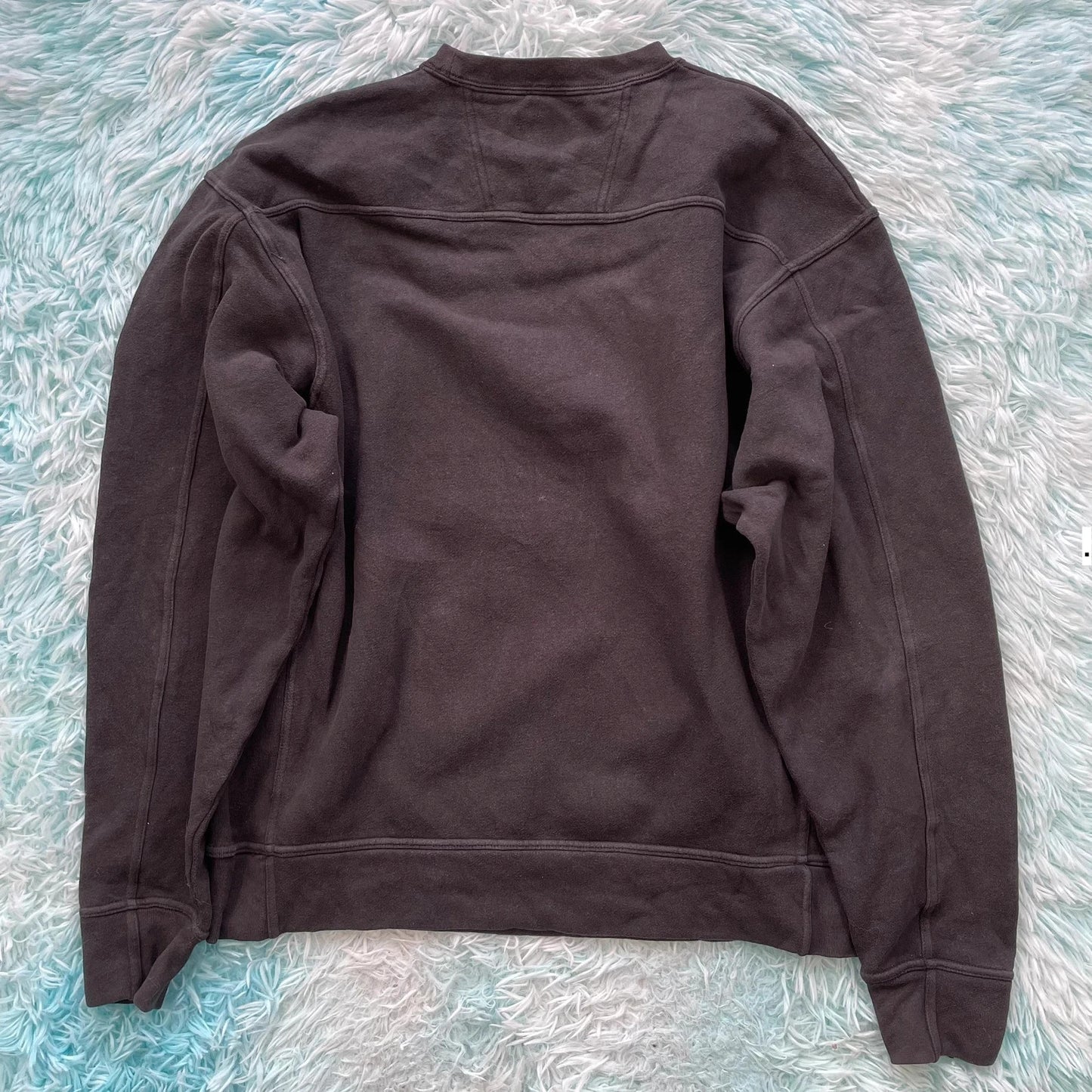Vintage 90s Black Champion Plain Sweatshirt - Large