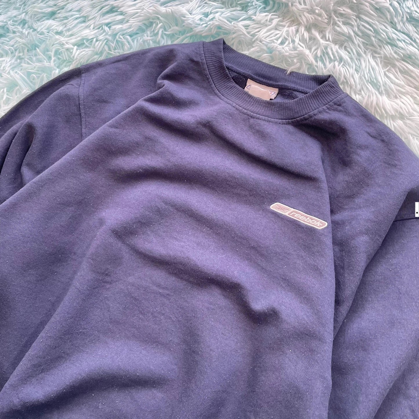 Vintage 90s Navy Reebok Sweatshirt - XL