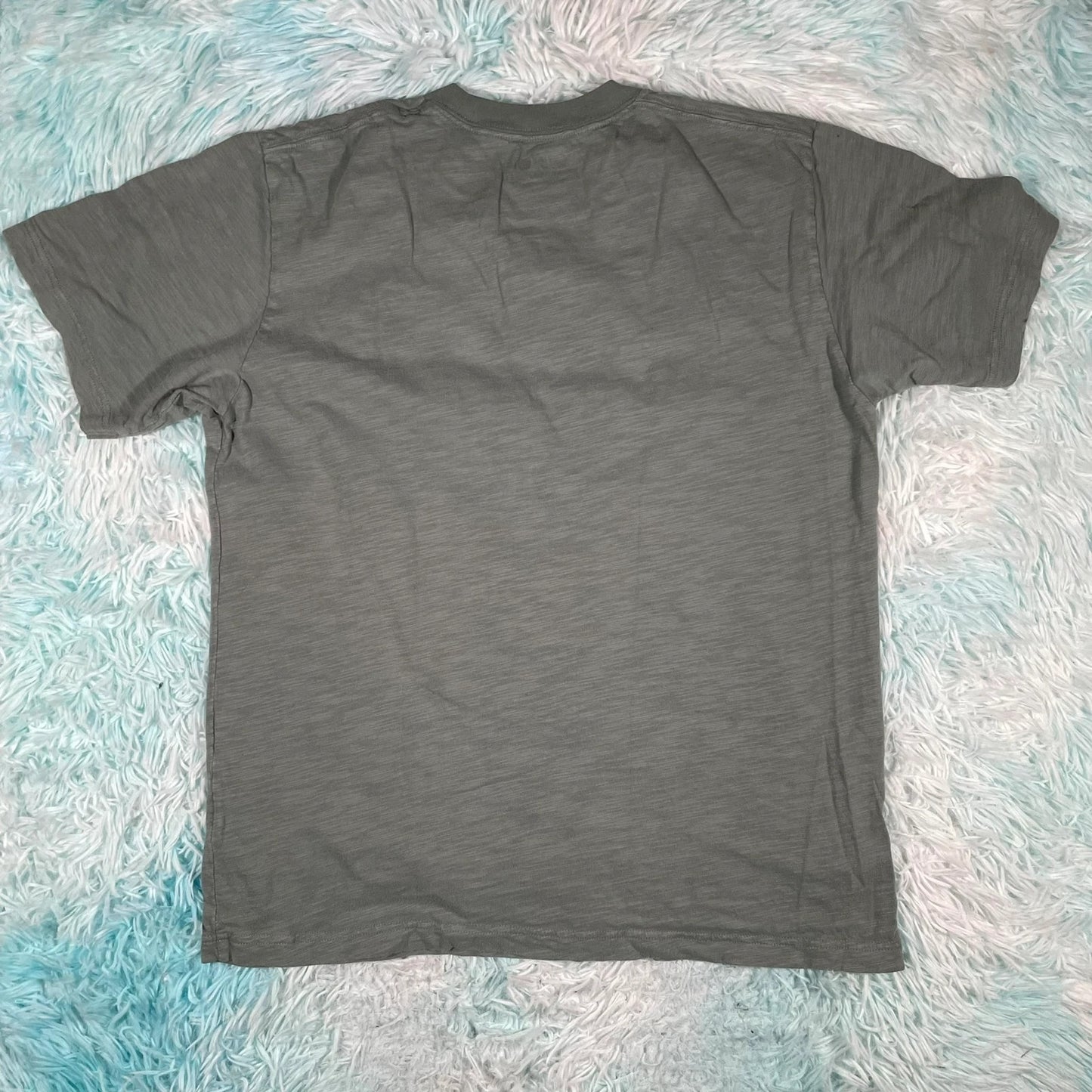 Olive Green Uniqlo Graphic T Shirt - Large
