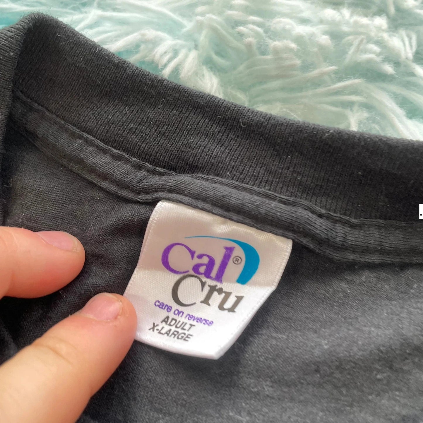 Vintage 90s Black Myrtle Beach Graphic T Shirt - XL