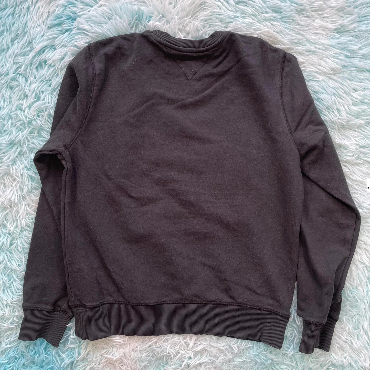 Black Tommy Hilfiger Sweatshirt Plain - Medium