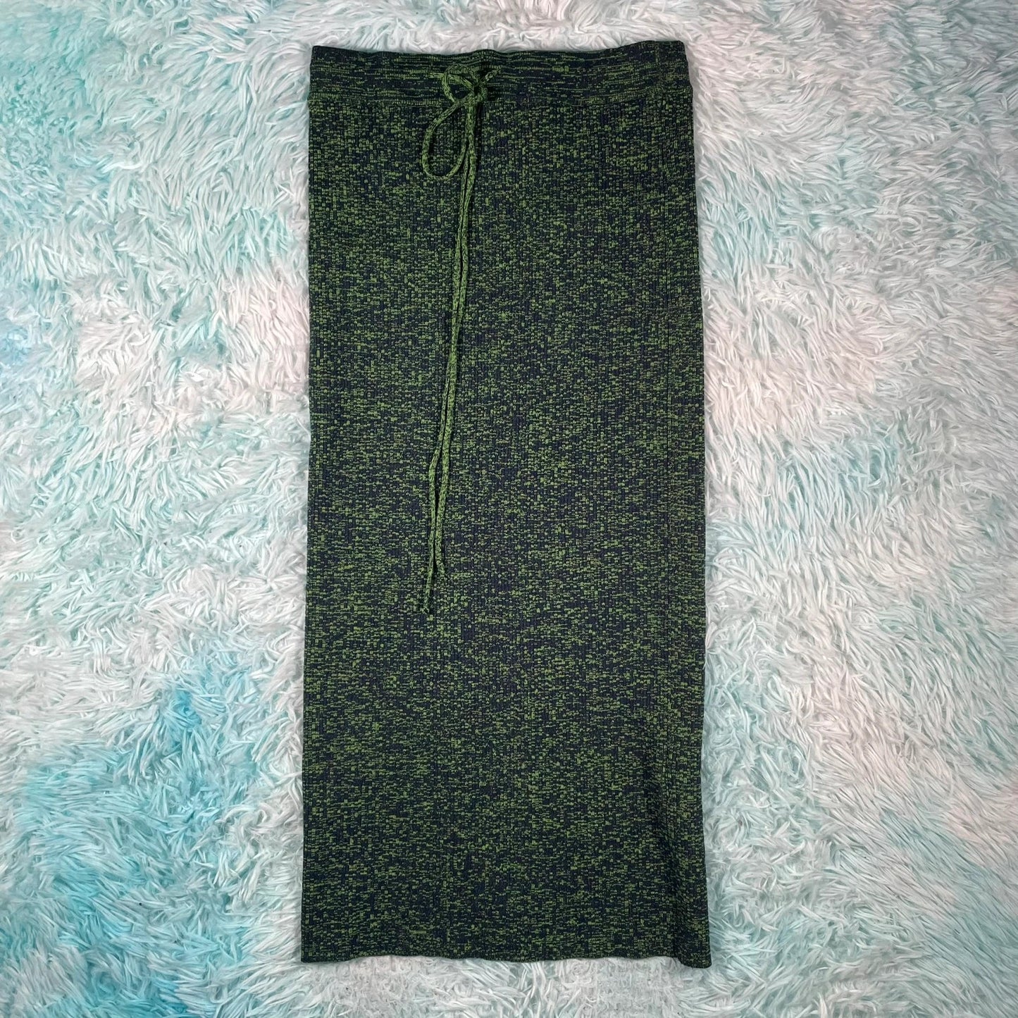 Green & Navy Essentiel Antwerp Pencil Skirt - Medium