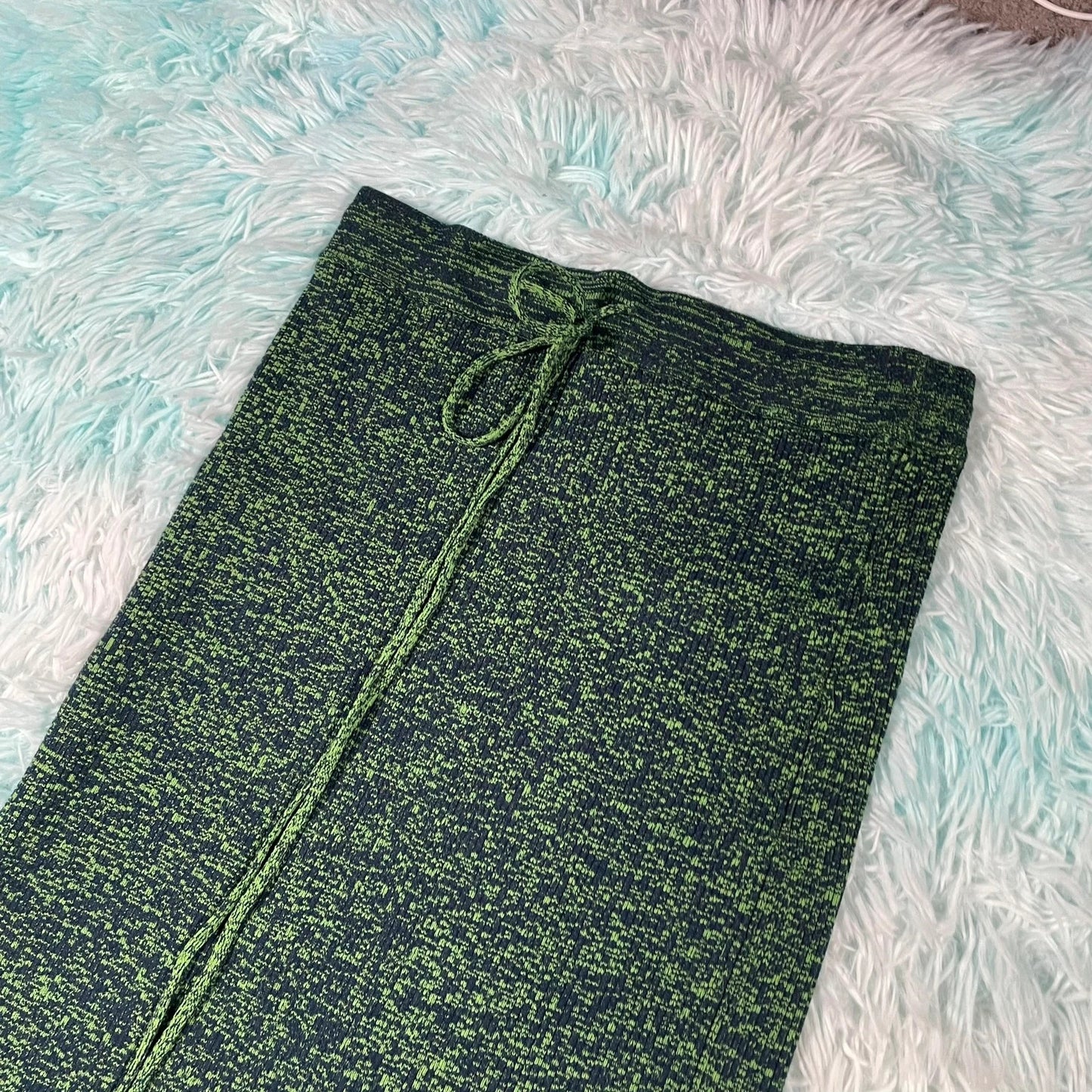 Green & Navy Essentiel Antwerp Pencil Skirt - Medium