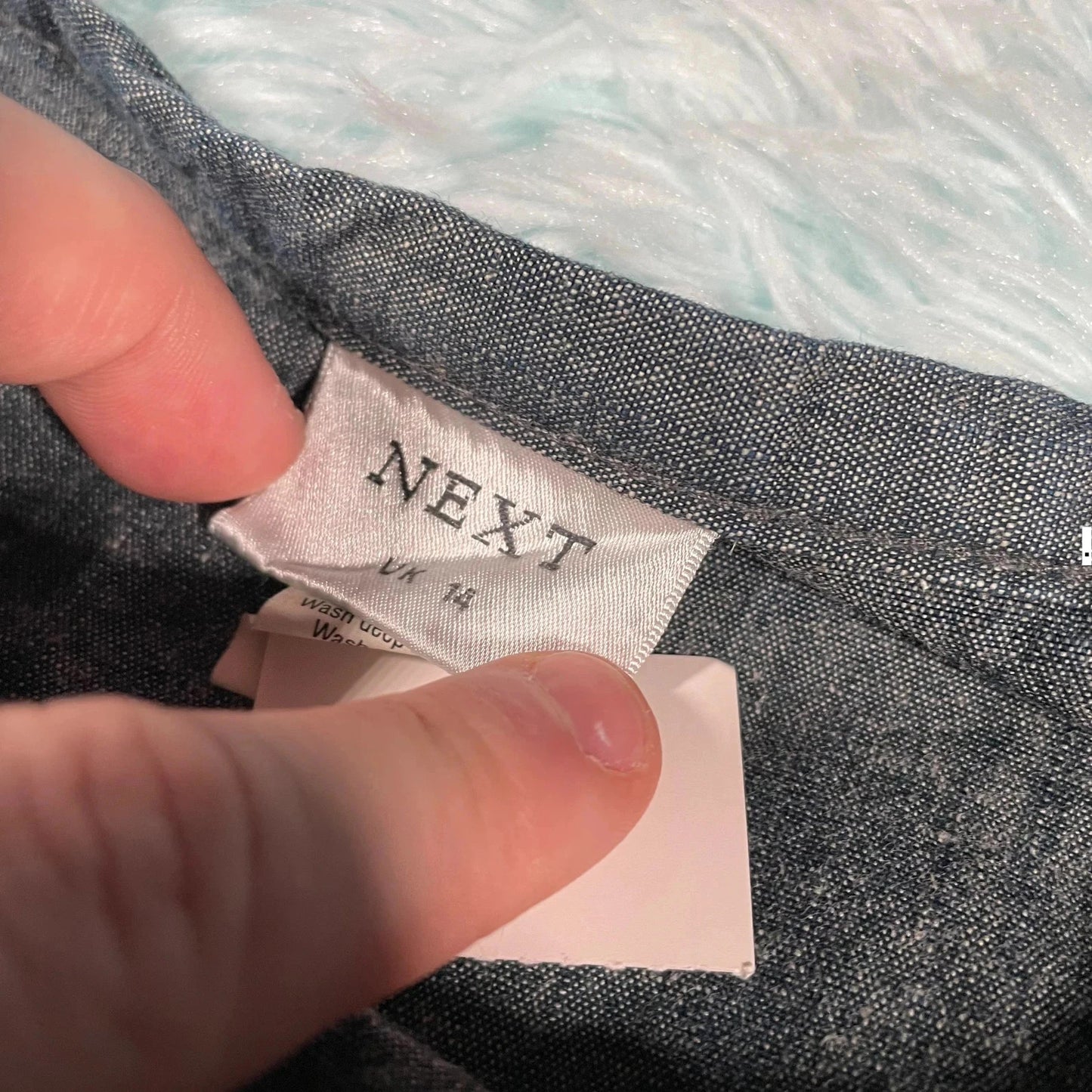 Vintage Y2K Next Denim Skirt - UK14