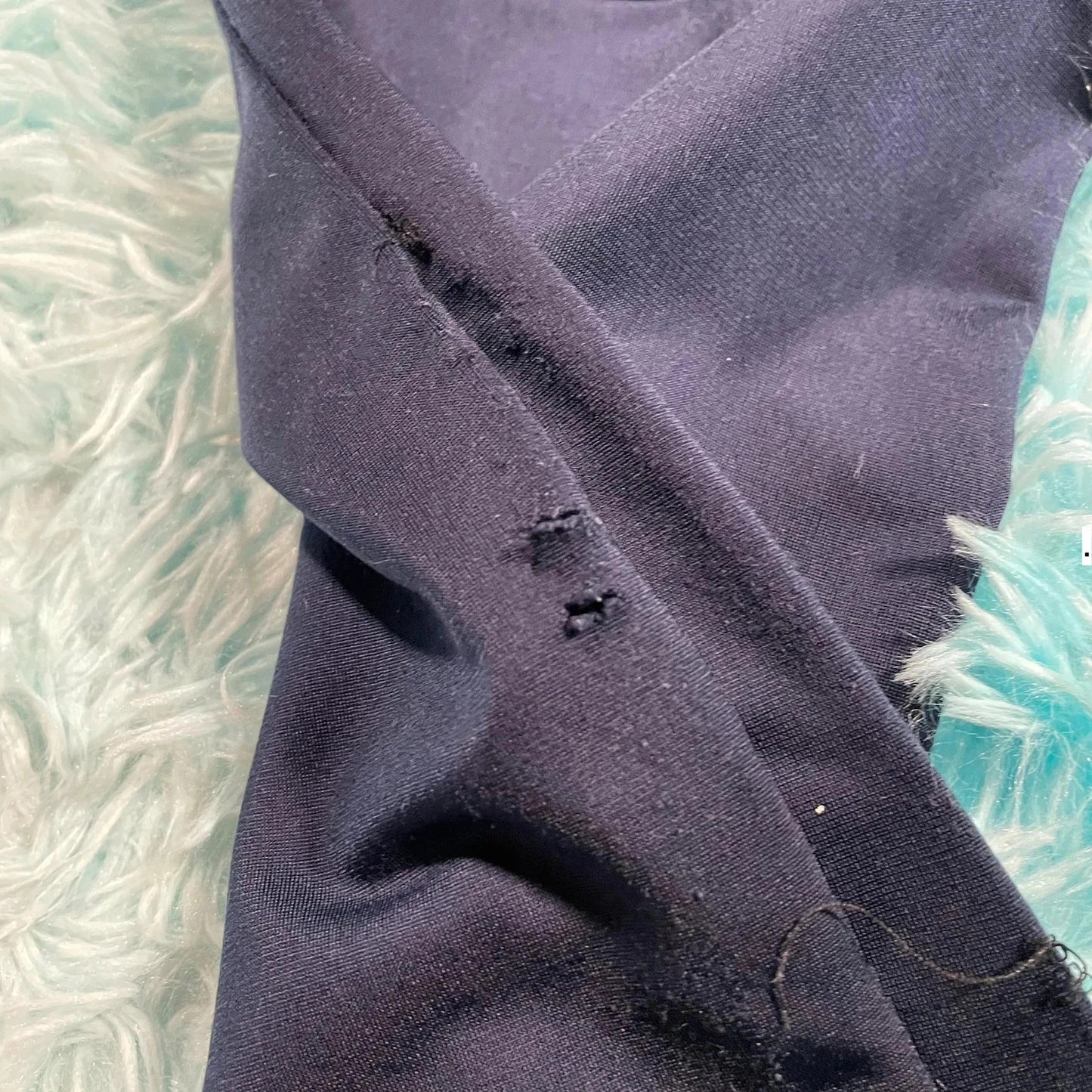 Vintage 90s Navy Adidas Tracksuit Bottoms - Medium