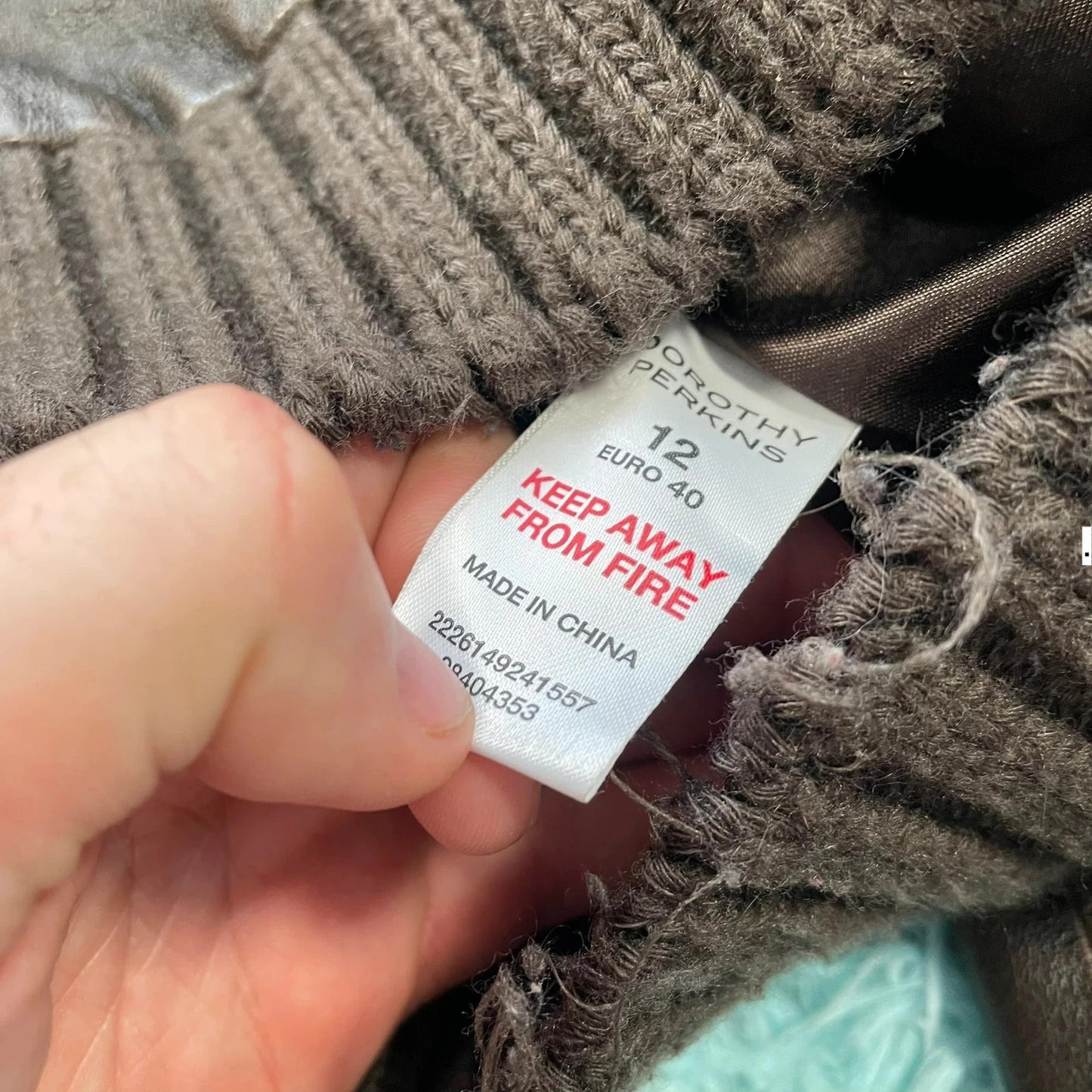 Vintage 00s Y2K Brown Leather Jacket Fitted - Size 12