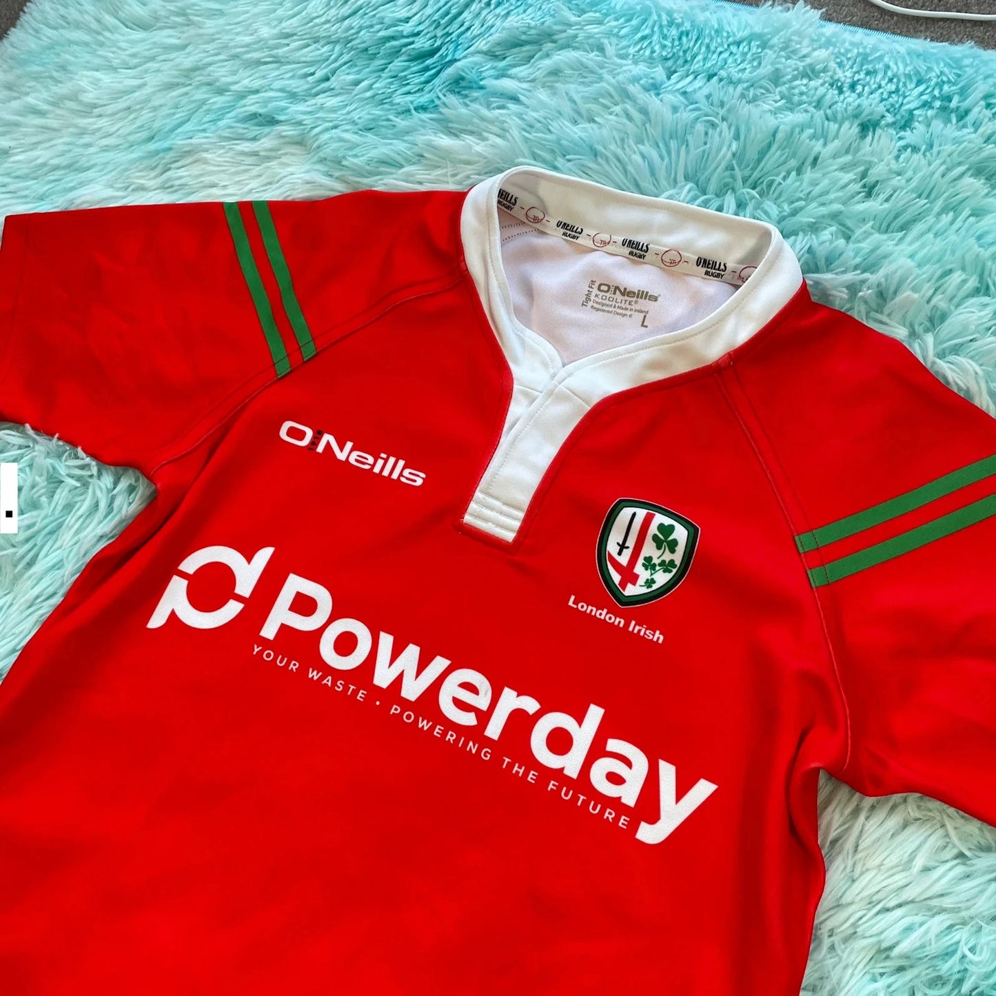 Red London Irish O’Neills Rugby Shirt - Large