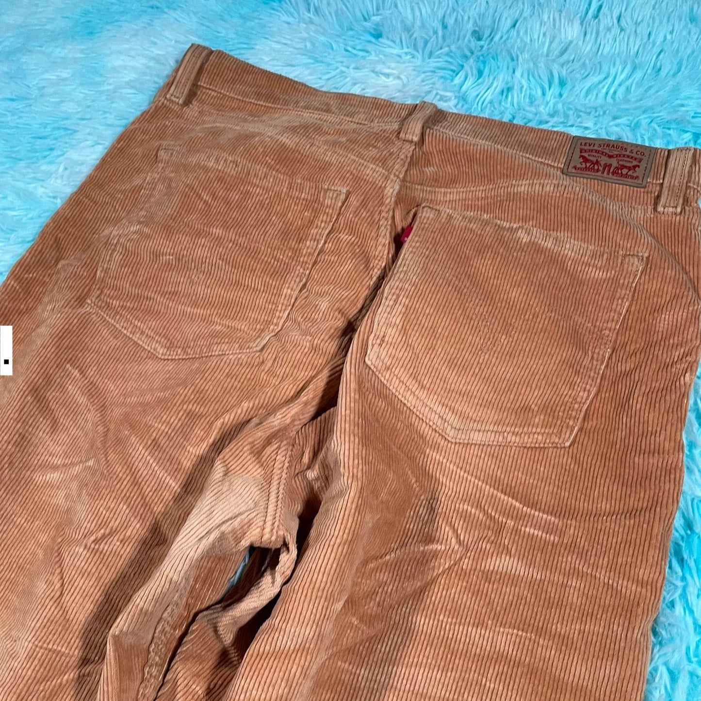 Brown Baggy Levi’s Corduroy Trousers - 34W