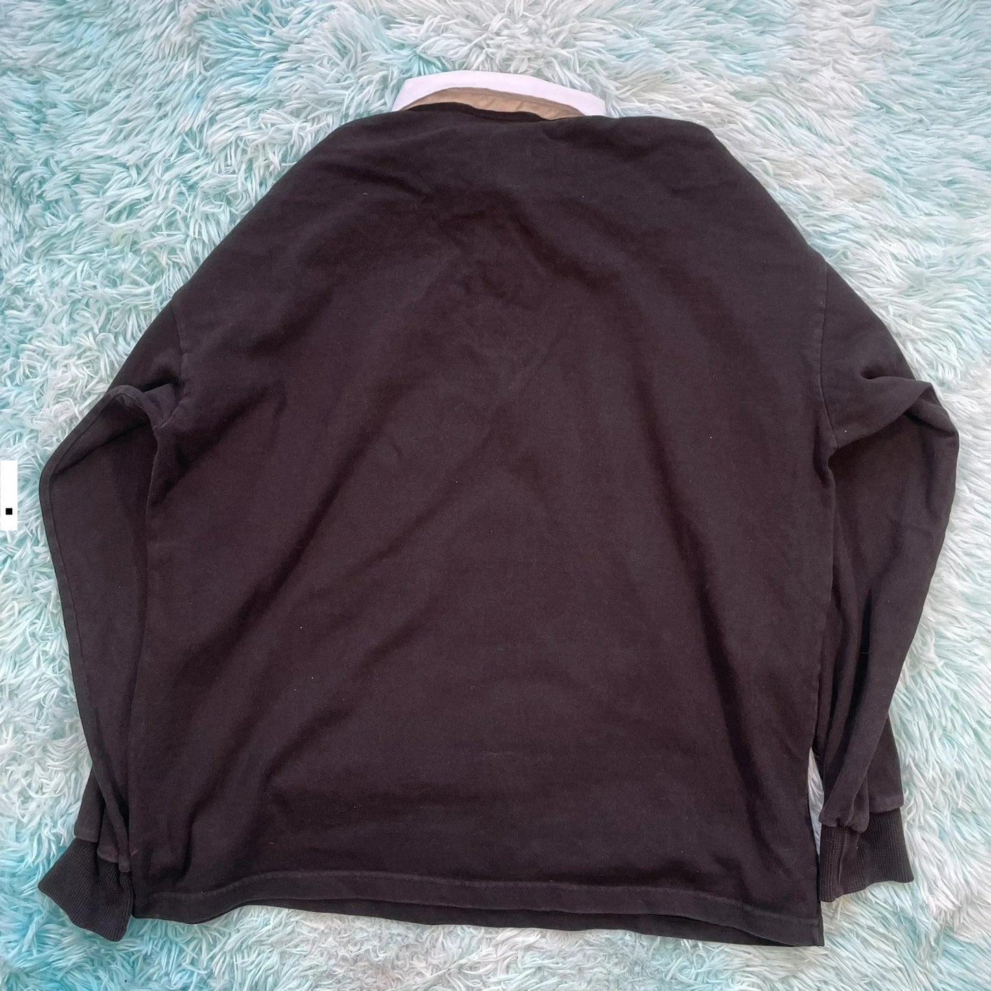 Vintage 90s Black Guinness Rugby Shirt - XL