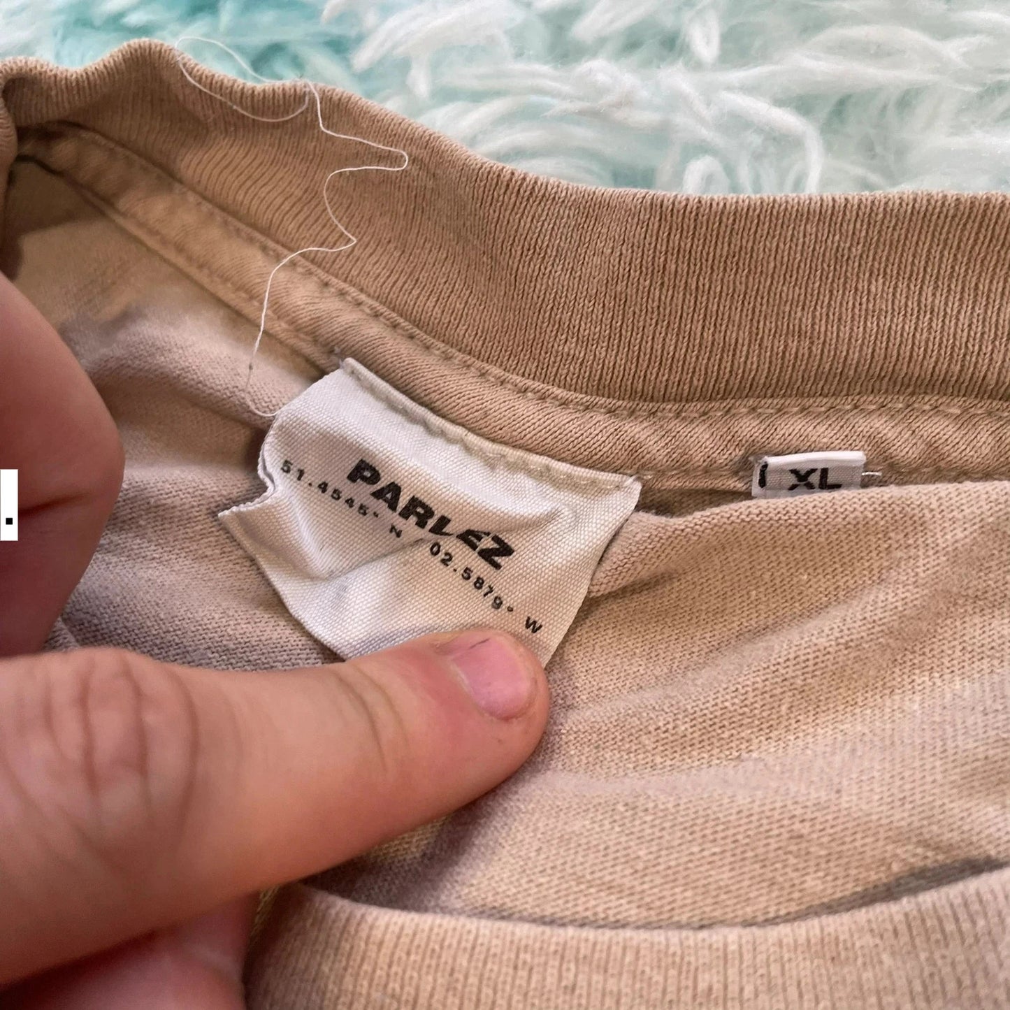 Sand Brown Parlez T Shirt - XL