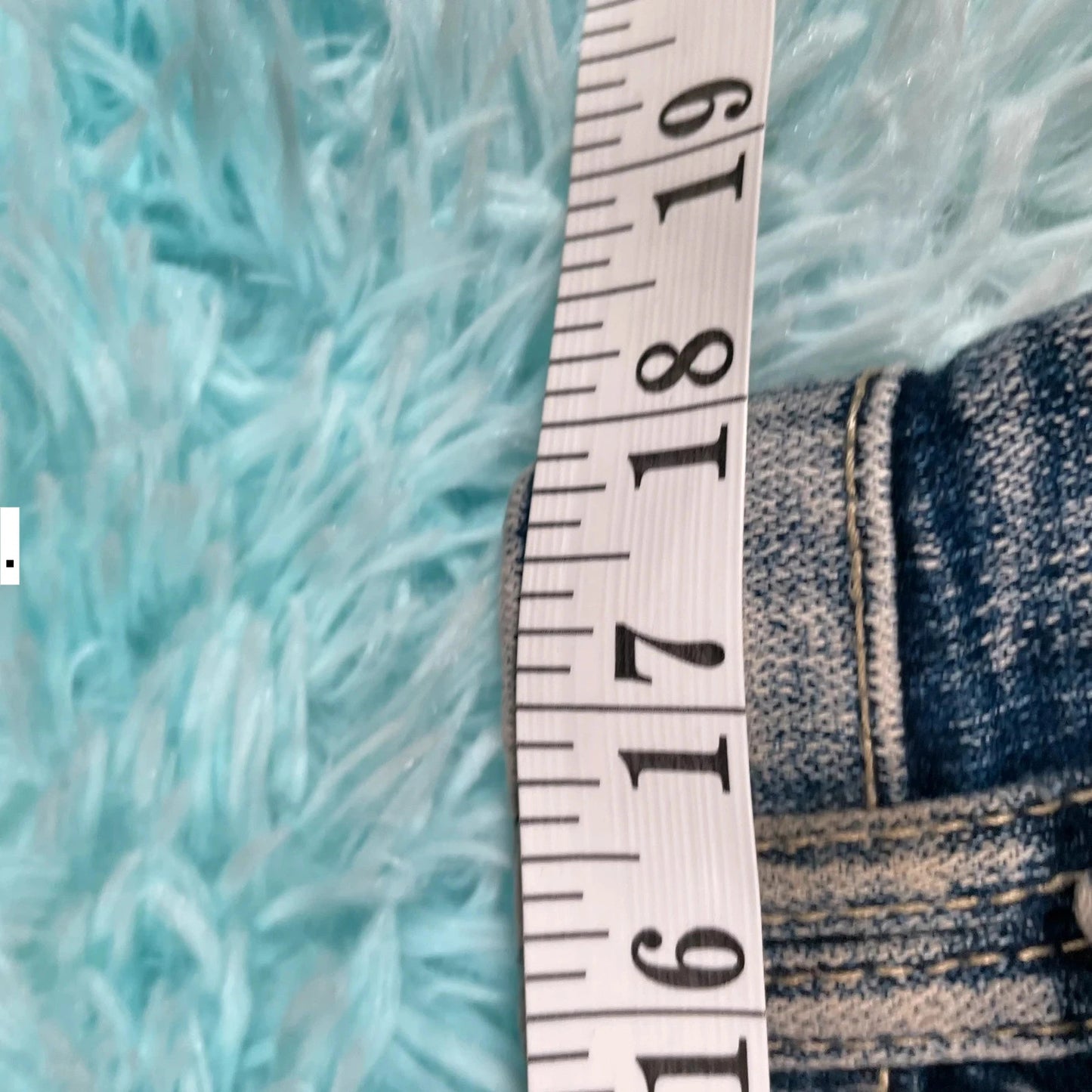 Vintage 00s Patterned Jeans Bootcut - Size 16