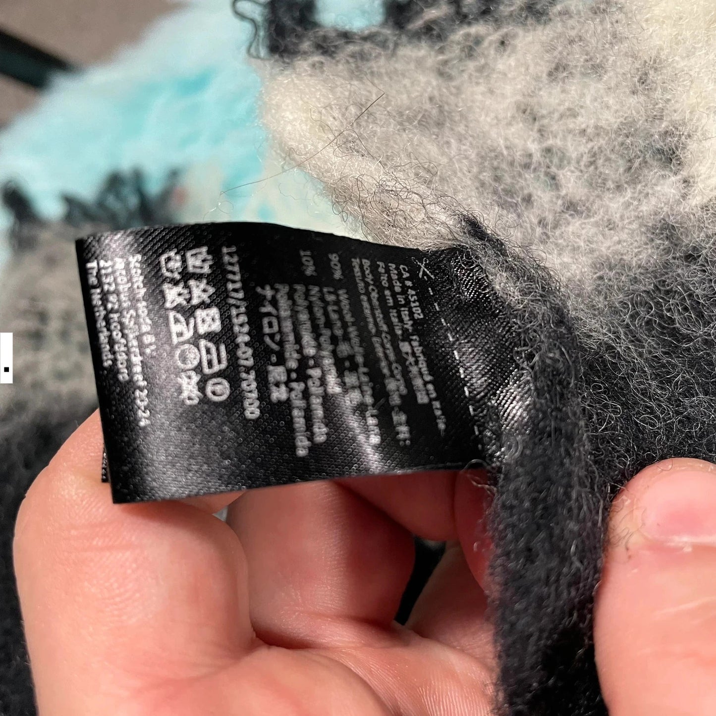 Black & White Maison Scotch & Soda Scarf