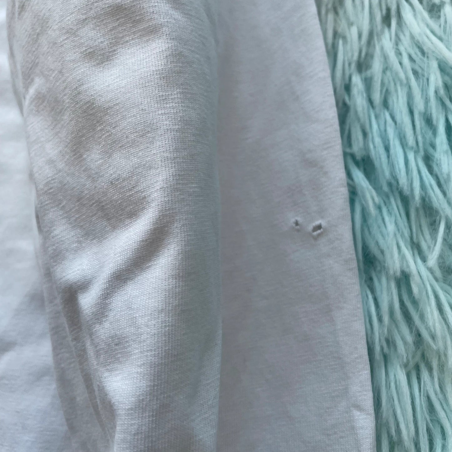 White Carhartt Long Sleeve T Shirt - Large