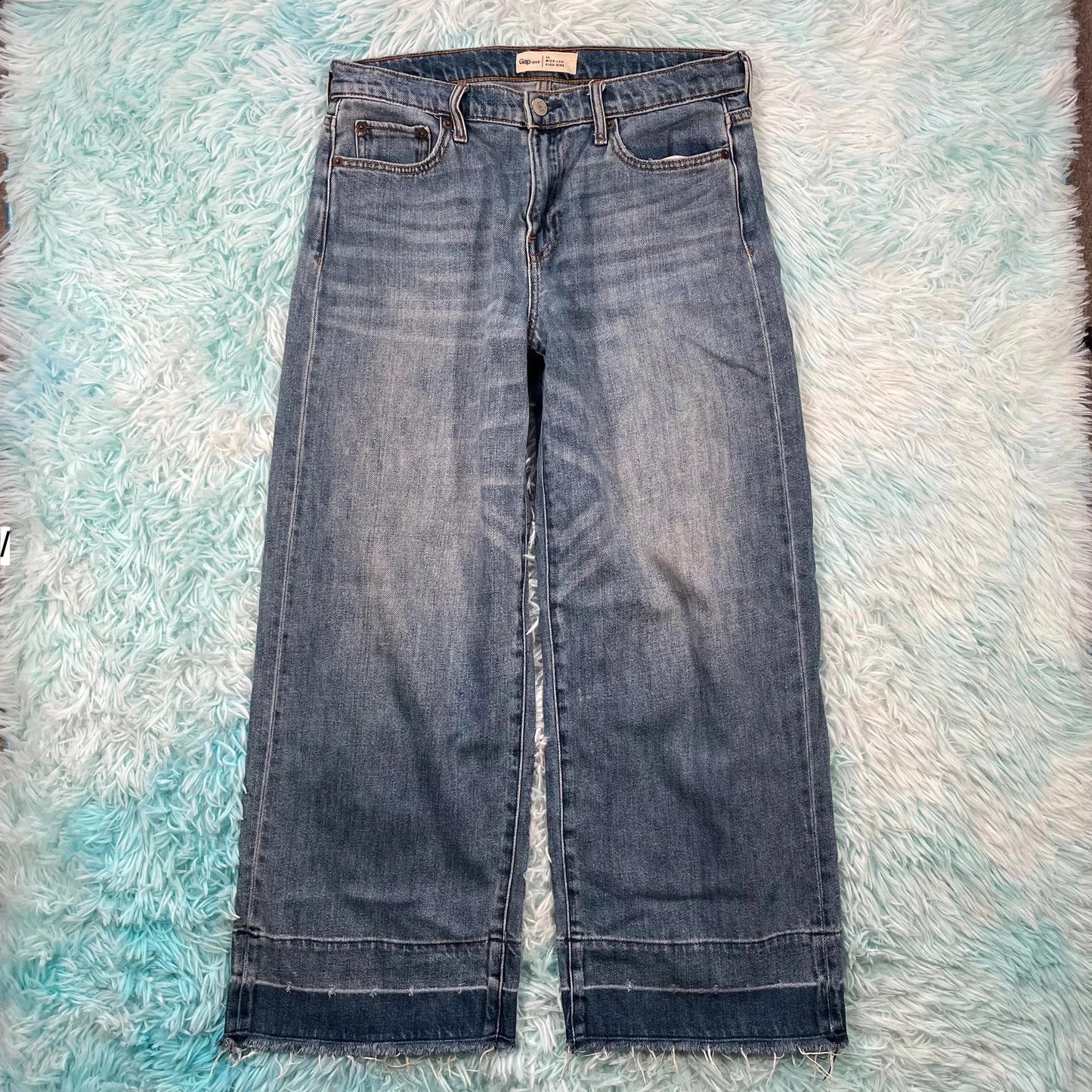Vintage Baggy Flared Gap Jeans - 28W