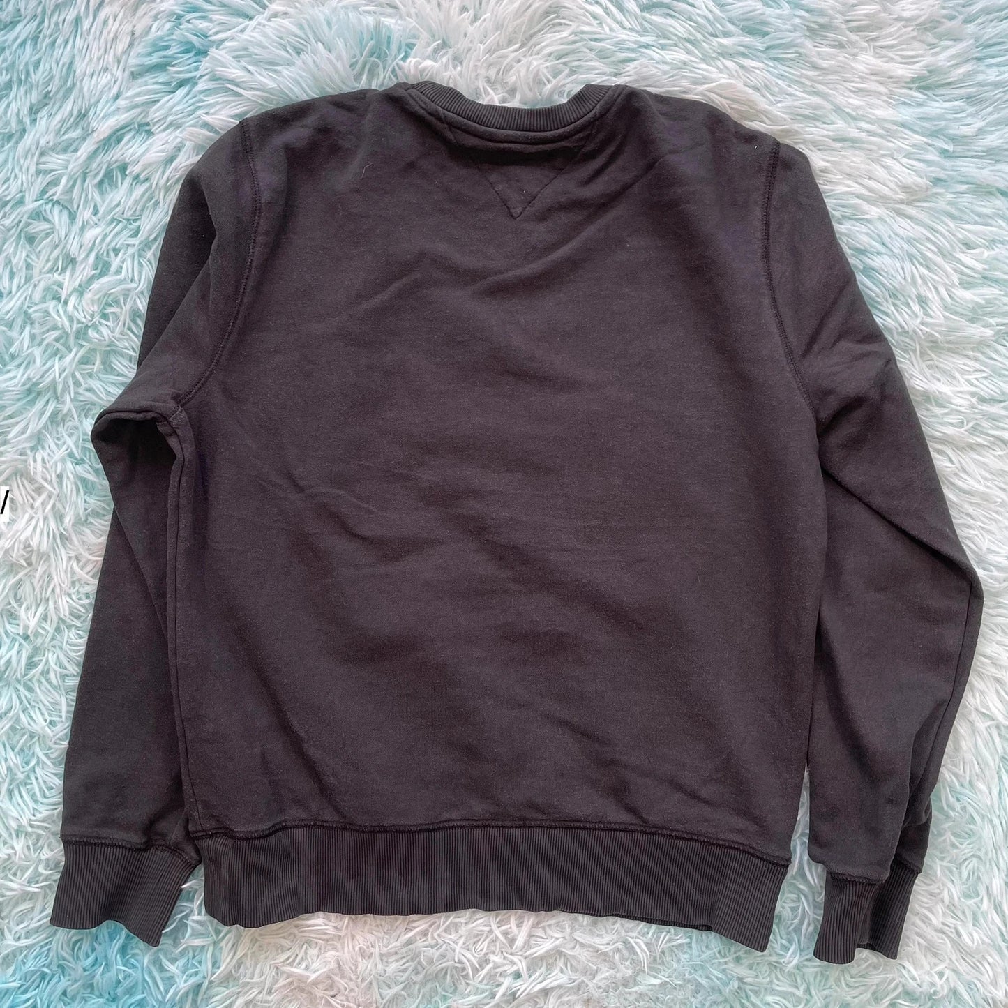 Black Tommy Hilfiger Sweatshirt Plain - Medium