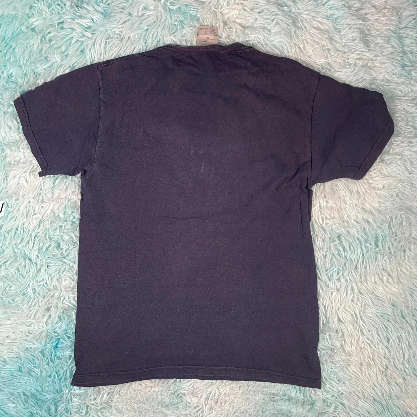 Vintage 00s Navy Nike Graphic T Shirt - Small