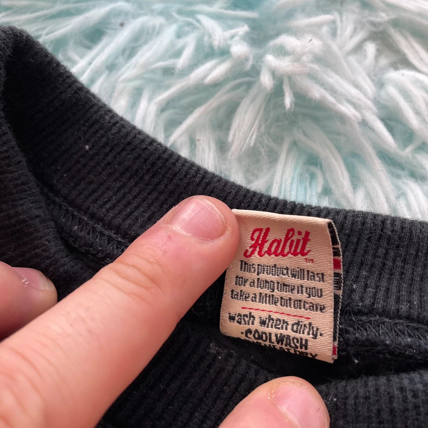 Vintage 00s Black Habit Skate Graphic T Shirt - Large