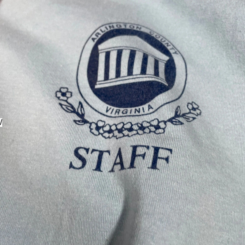 Vintage 90s Baby Blue Virginia Graphic T Shirt - XL