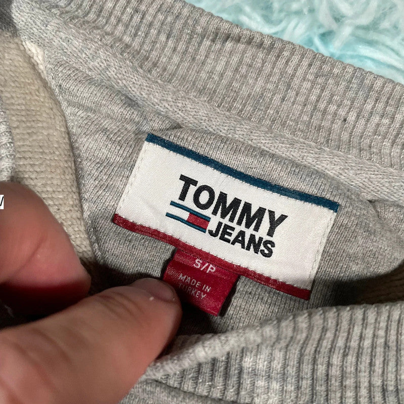 Grey Tommy Jeans Sweatshirt - Small