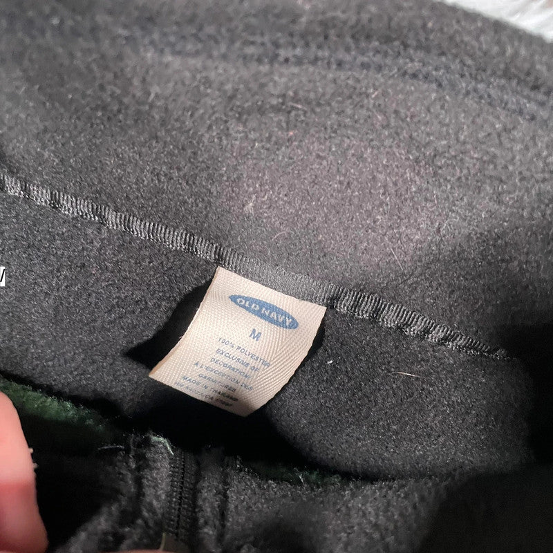 Vintage Green Old Navy 1/4 Zip Fleece - Medium