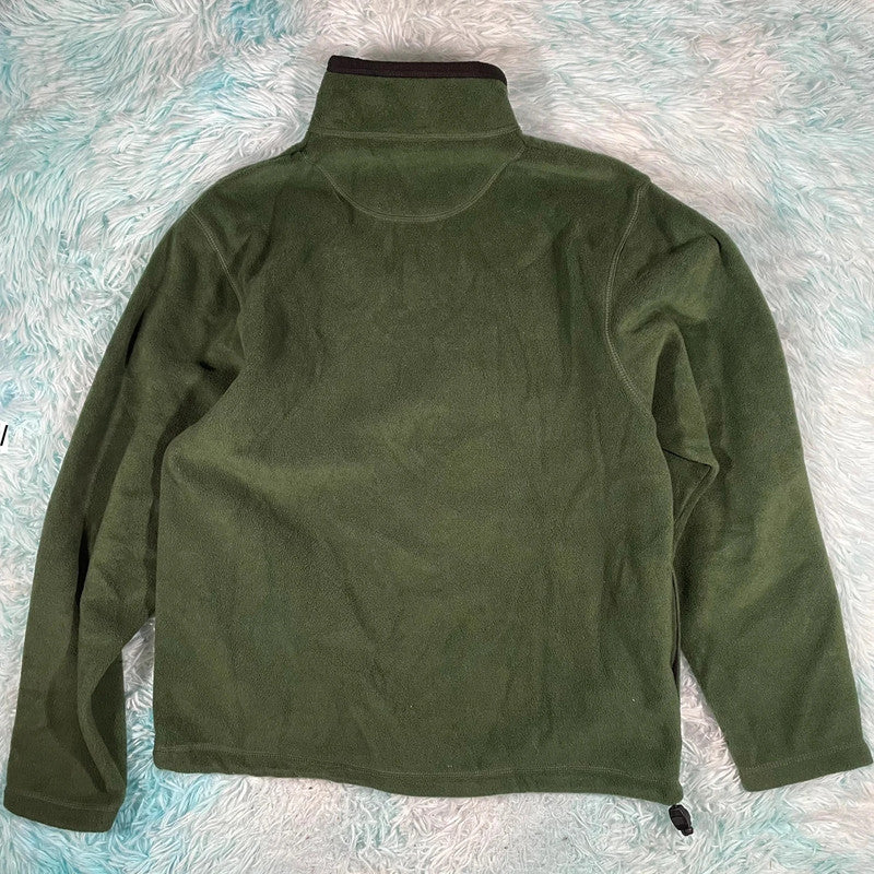 Vintage Green Old Navy 1/4 Zip Fleece - Medium