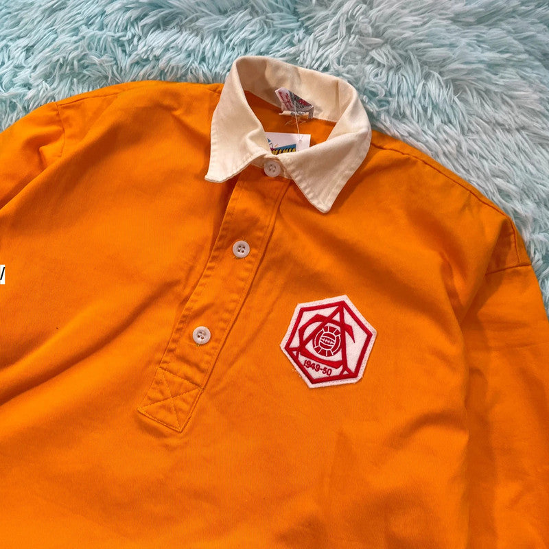 Vintage 90s Arsenal Shirt 60s Reproduction - Large