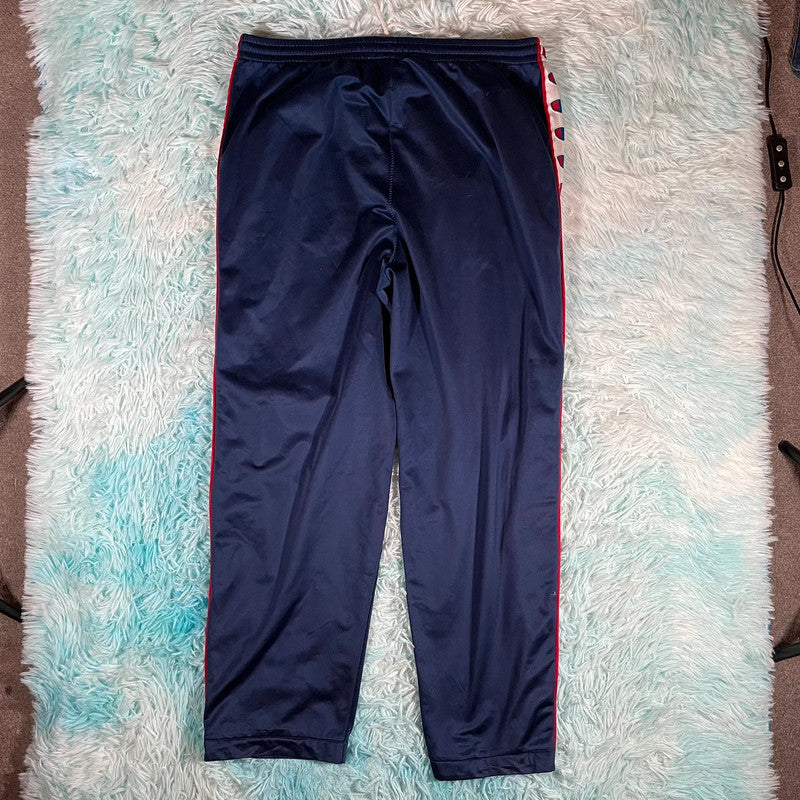 Vintage 90s Navy Champion Tracksuit Bottoms - Large