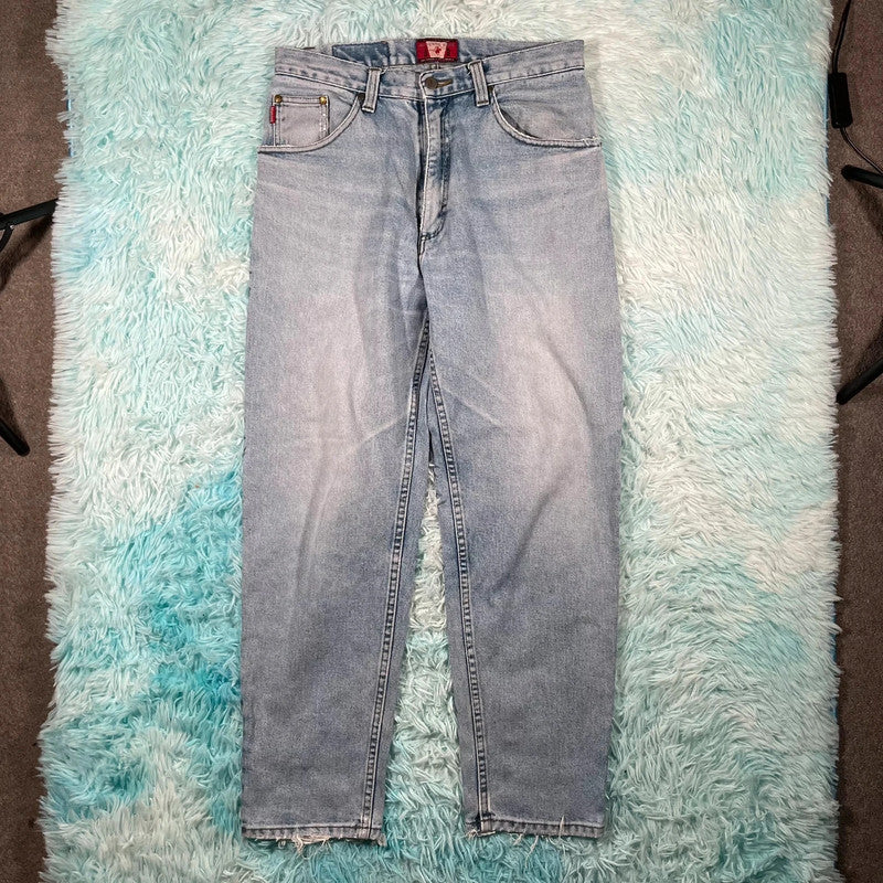 Vintage 90s Lightwash Jeans Tapered - 32W