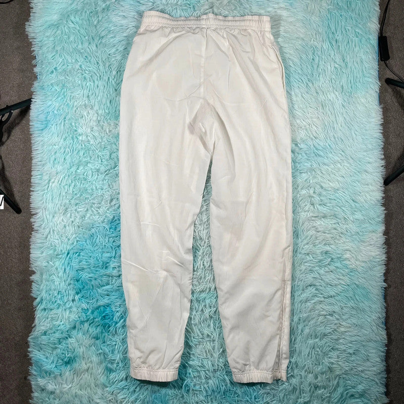 Vintage 90s White Sergio Tacchini Tracksuit Bottoms - Medium