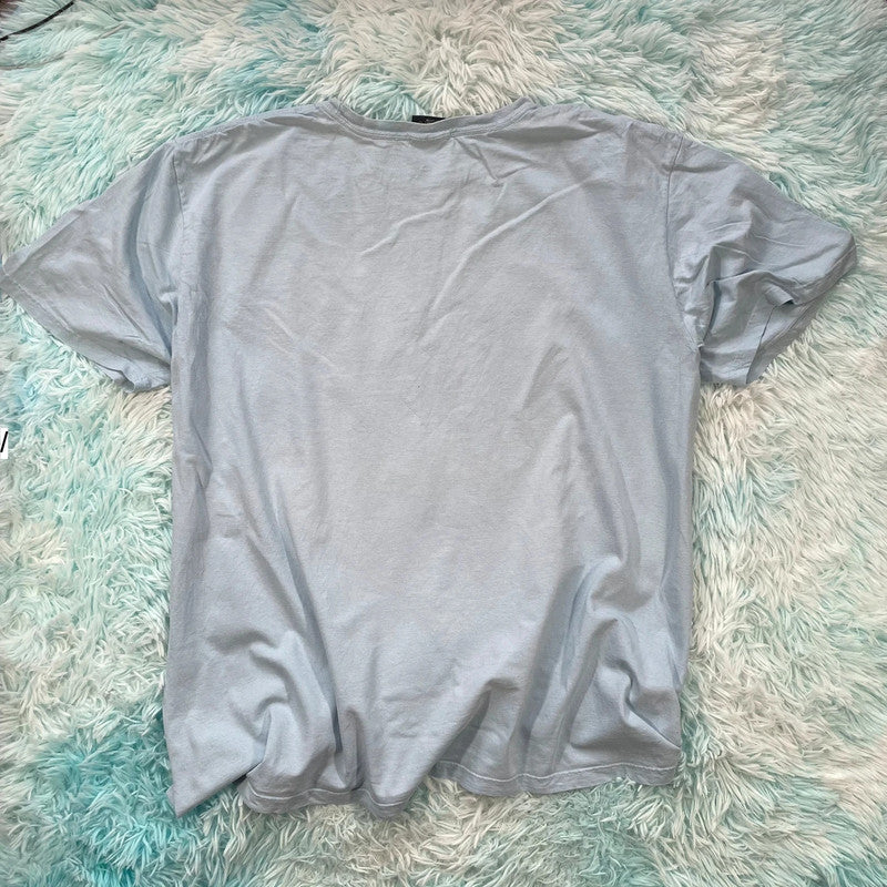 Vintage Light Blue Polo Ralph Lauren T Shirt - XXL