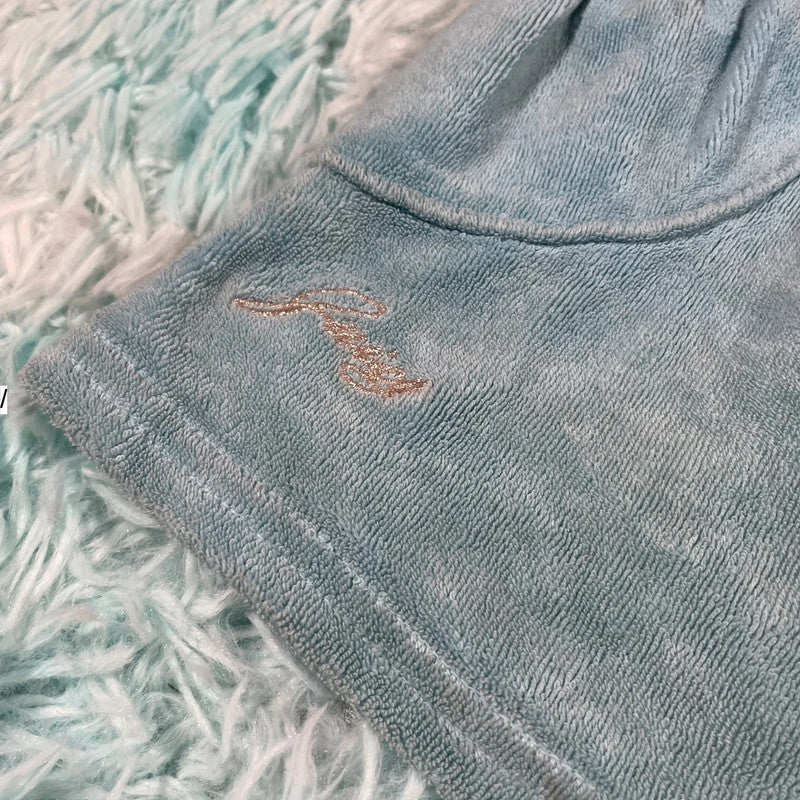 Vintage Blue Juicy Couture Velour Mini Skirt - Size 8