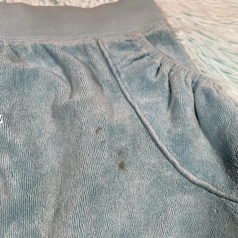Vintage Blue Juicy Couture Velour Mini Skirt - Size 8