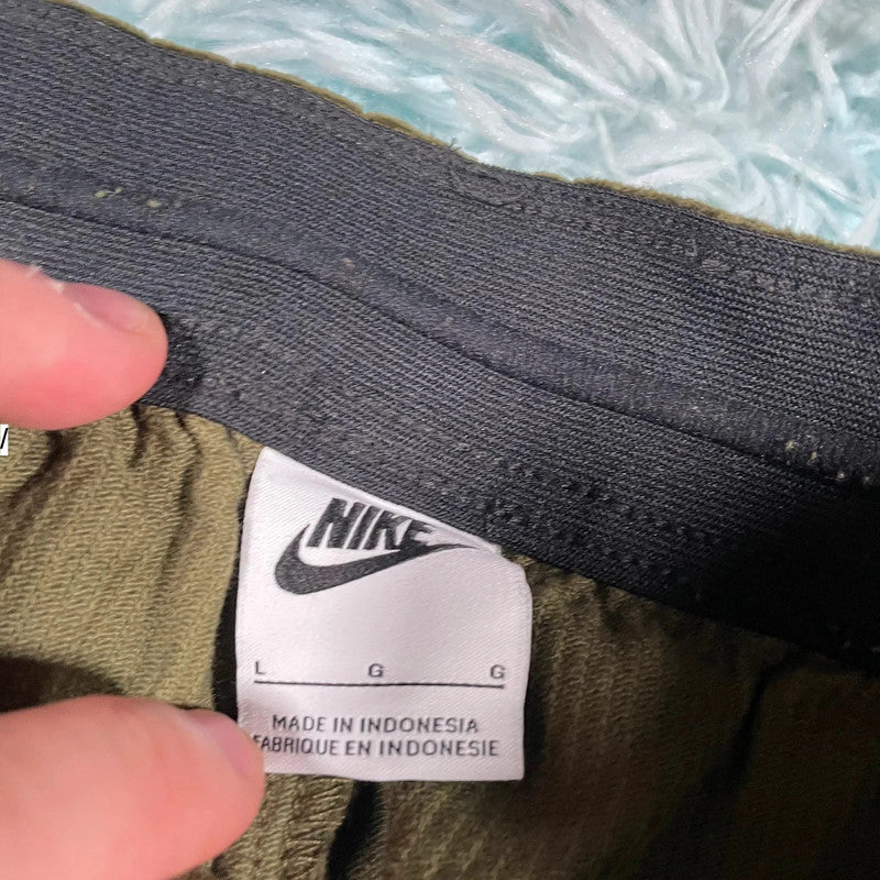Khaki Nike Corduroy Trousers - Large