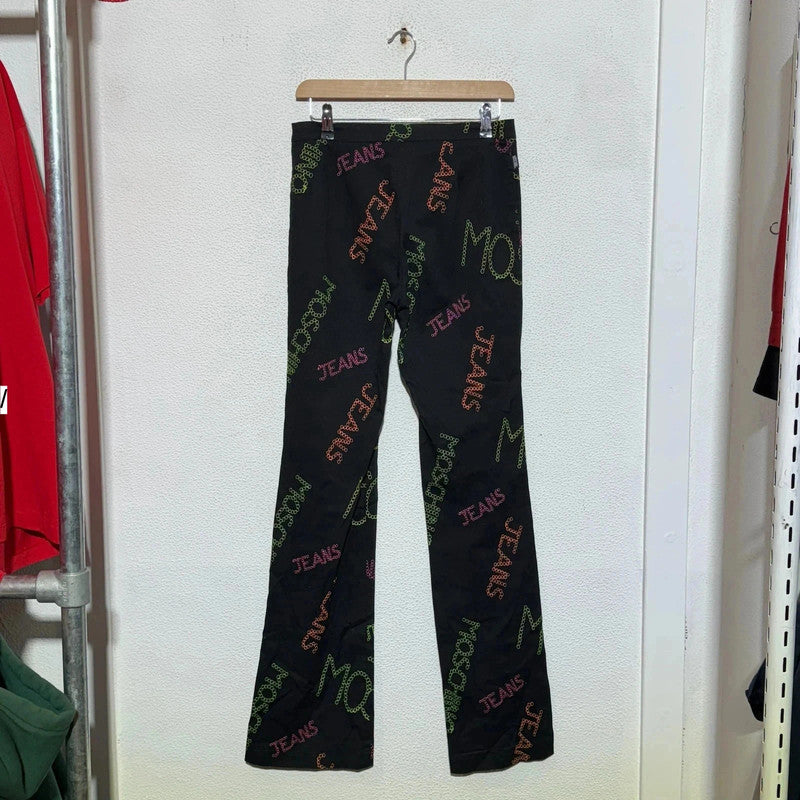 Vintage 00s Black Moschino Trousers - Size 8