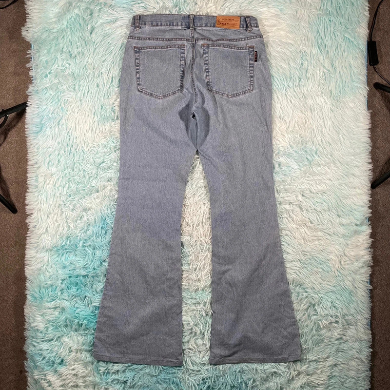 Vintage 90s HYXZ Bootcut Jeans Embroidered- Size 12