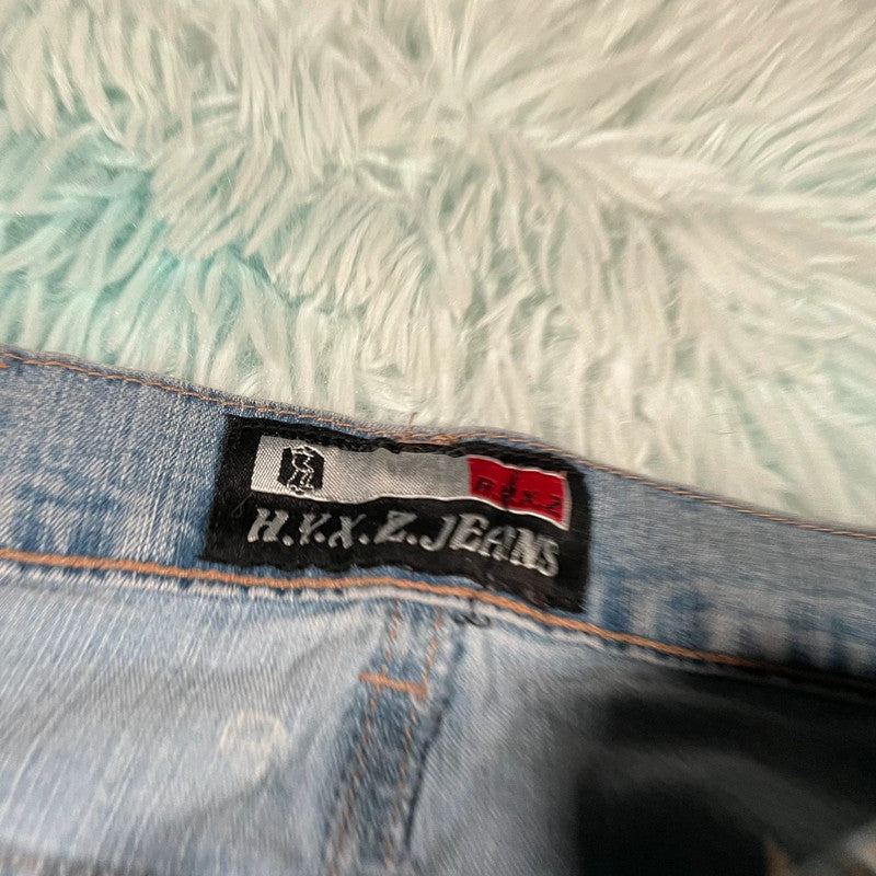 Vintage 90s HYXZ Bootcut Jeans Embroidered- Size 12
