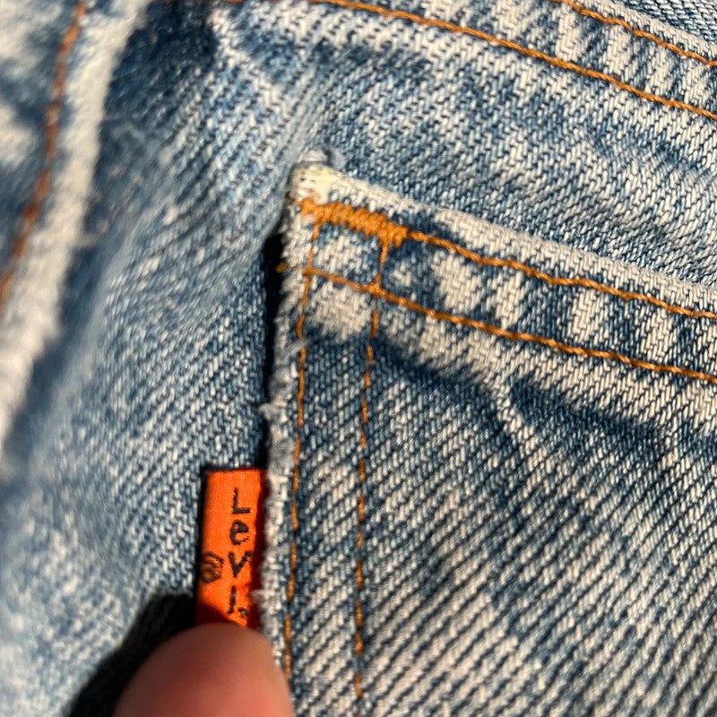 Vintage 90s Levi’s 615 Jeans Straight Leg Orange Tab - W33 L32