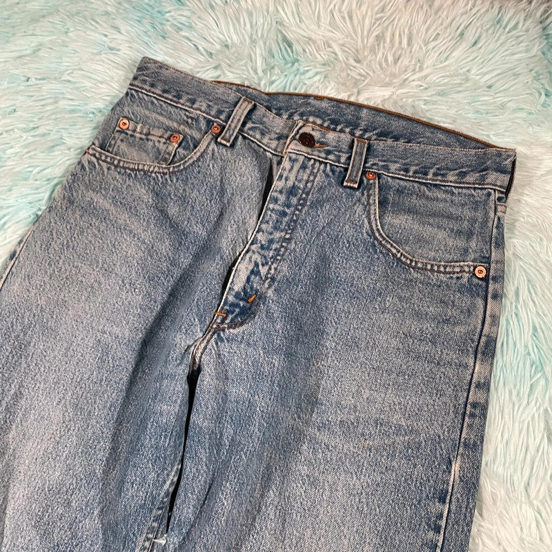 Vintage 90s Levi’s 615 Jeans Straight Leg Orange Tab - W33 L32