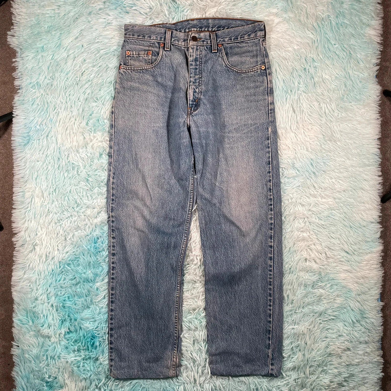 Vintage 90s Levi’s 615 Jeans Straight Leg Orange Tab - W33 L32