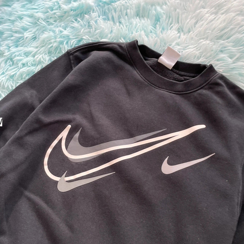 Black Nike Sweatshirt Logo - Small