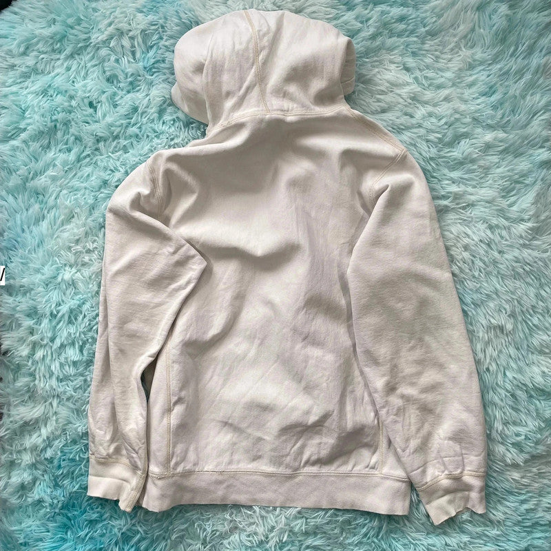 White Supreme Hoodie - Large