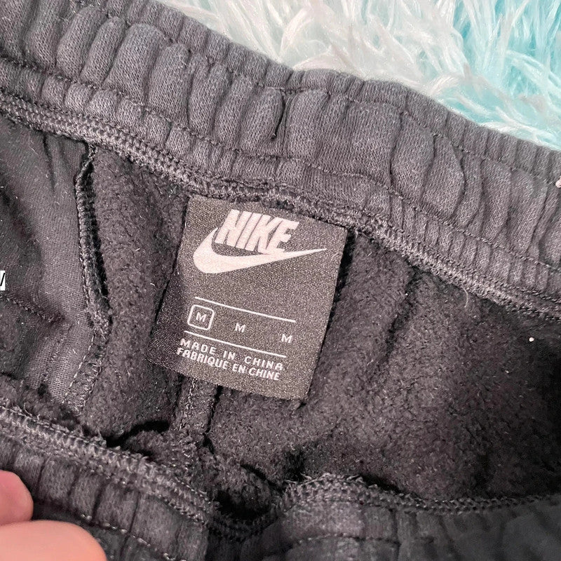 Black Nike Joggers Jogging Bottoms - Medium