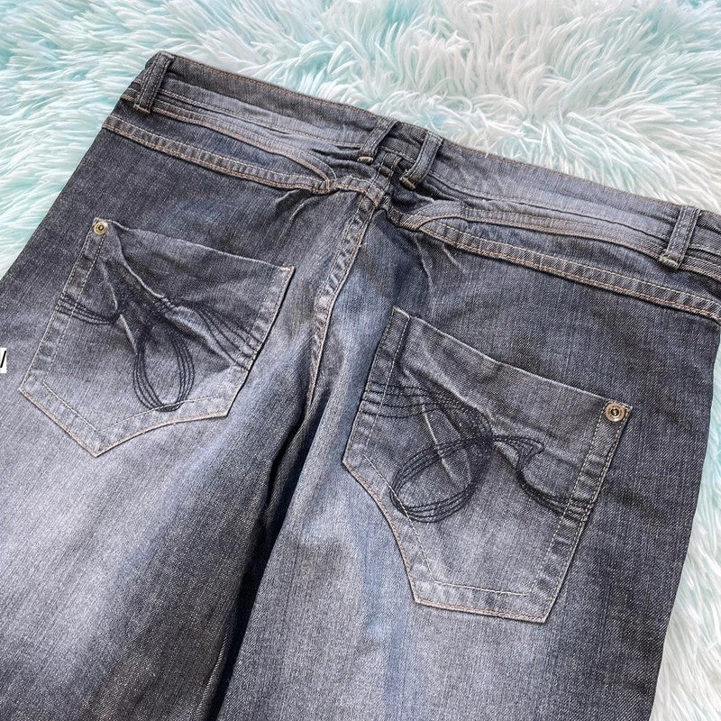 Vintage 00s Y2K Next Jean Shorts - UK16